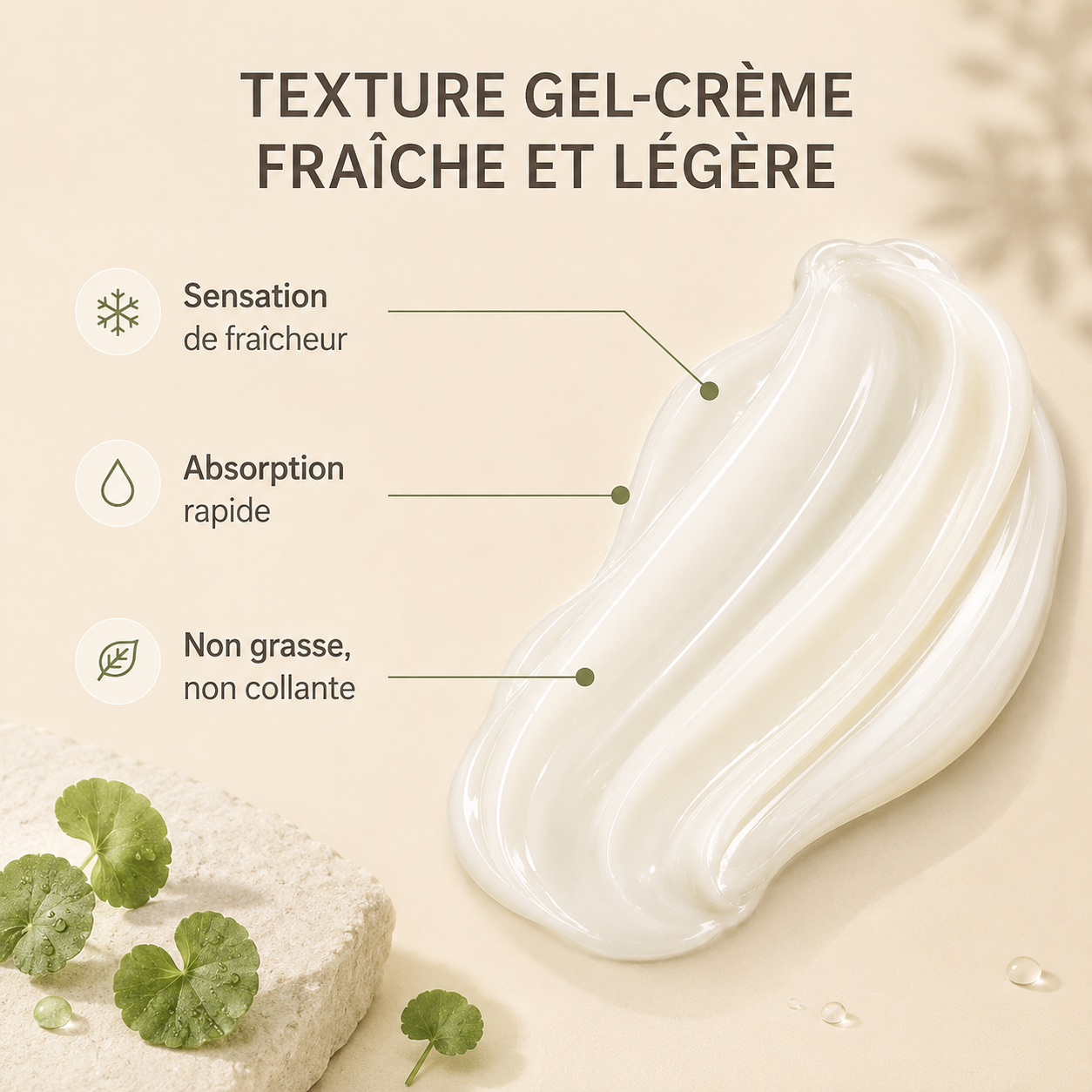 Texture gel-crème