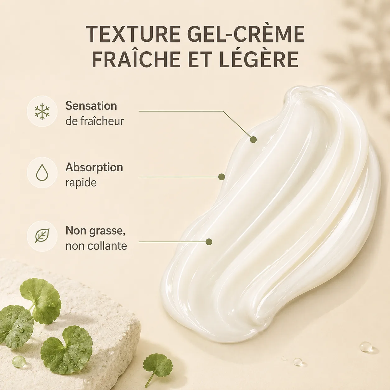 Texture gel-crème